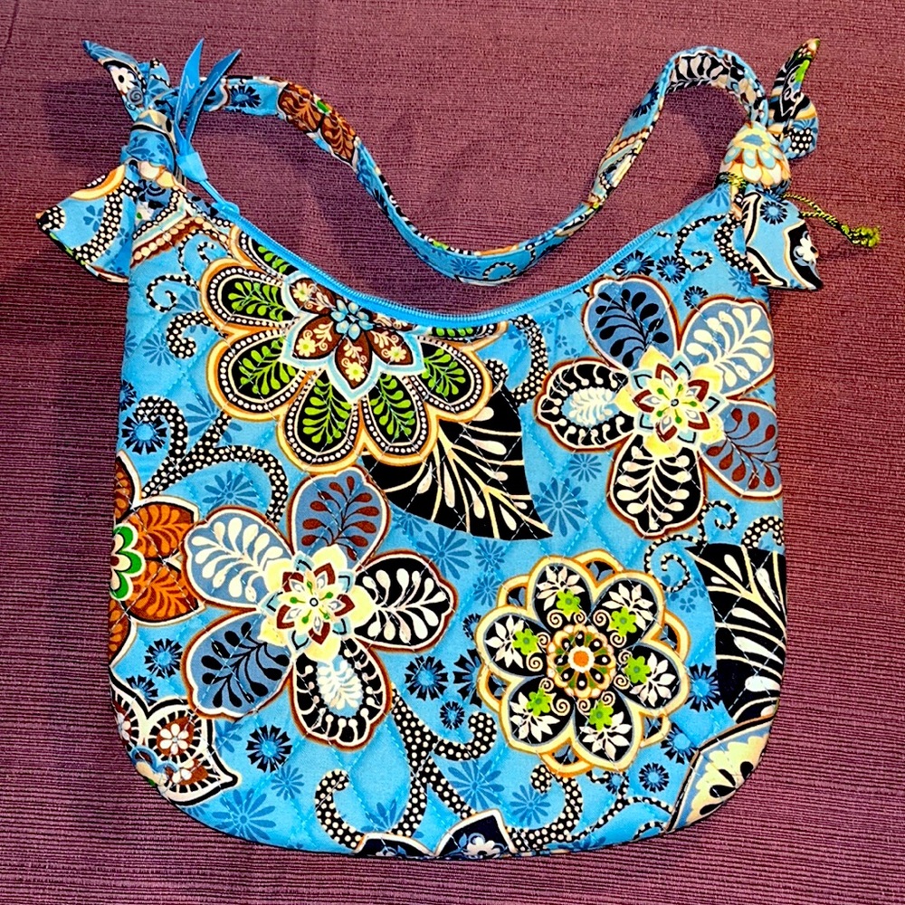 Vera Bradley Olivia Bali Blue Bag NWT